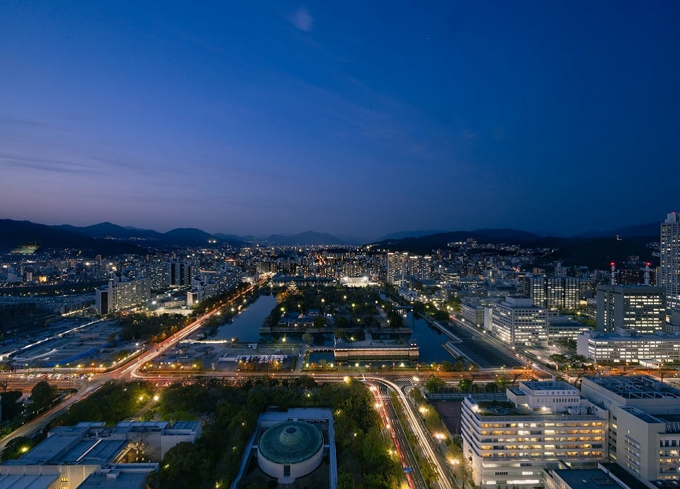 当館ならではの絶景とともに