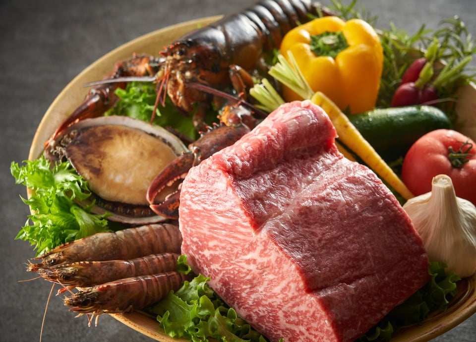 厳選したこだわりの食材