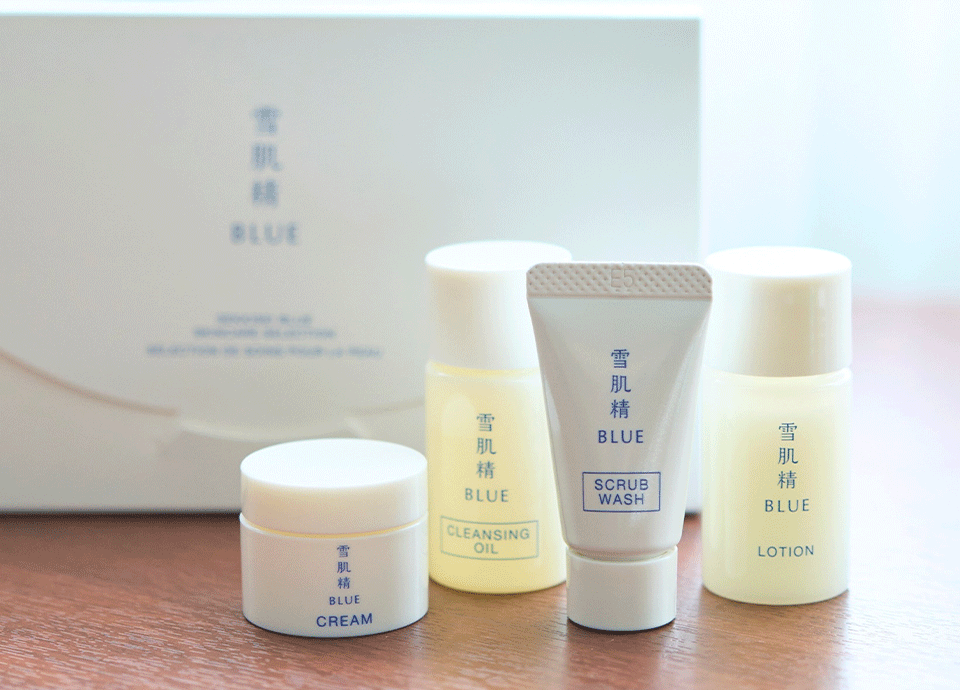 フロア限定アメニティ雪肌精BLUE