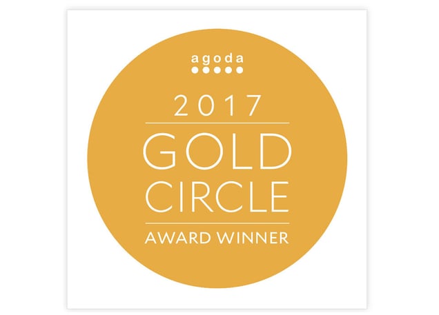 Agoda.com Gold Circle Awards受賞