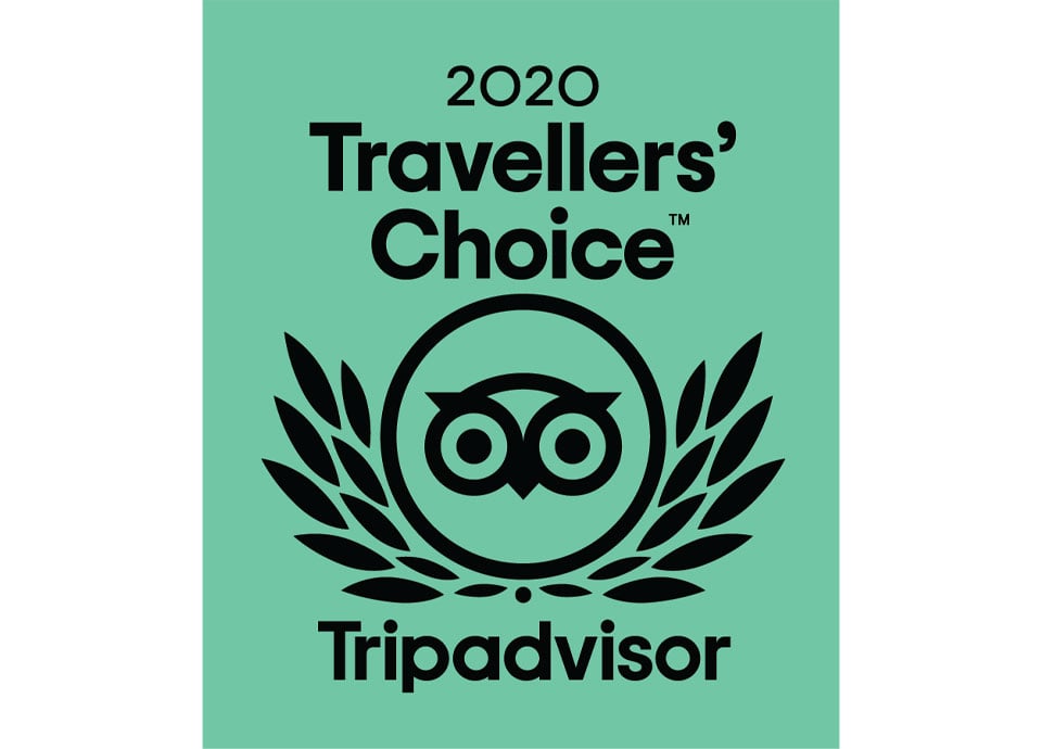 Tripadvisor<br>Travellers'Choice2020年受賞