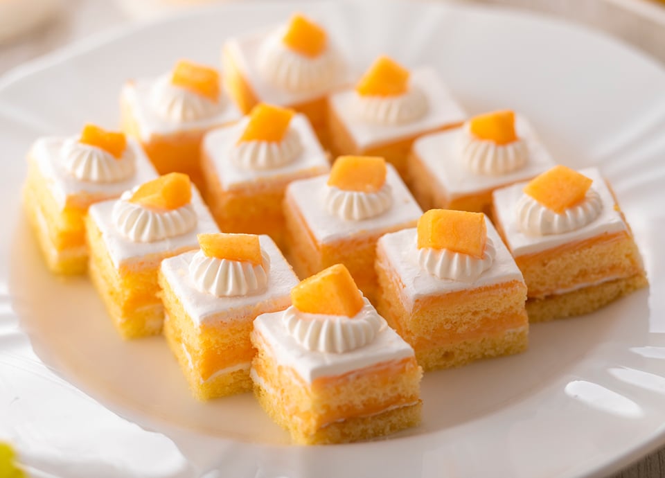 メロンショートケーキ