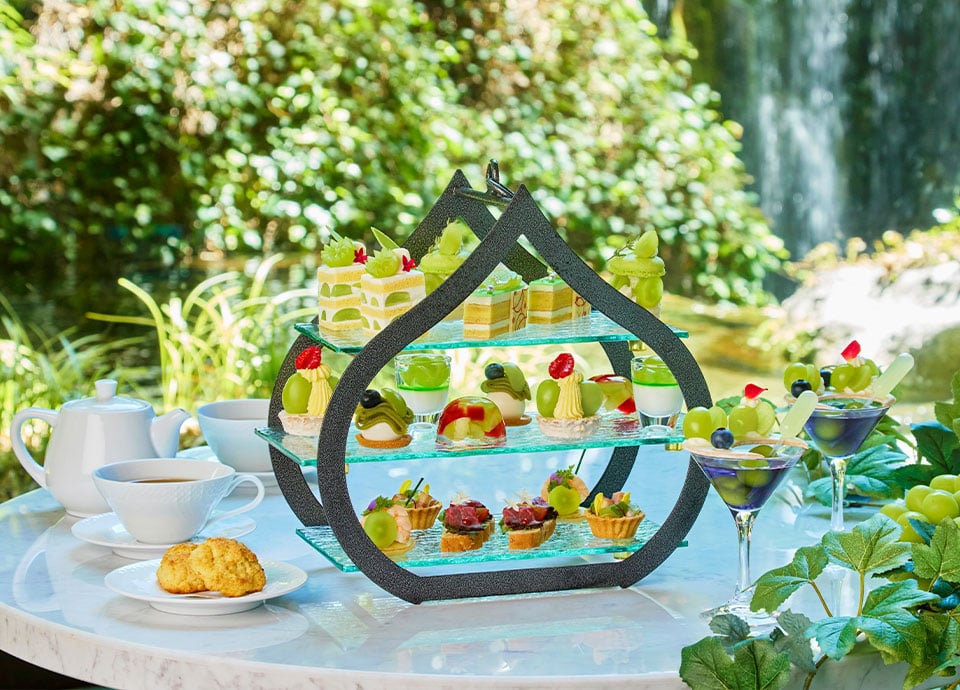 シャインマスカットアフタヌーンティー