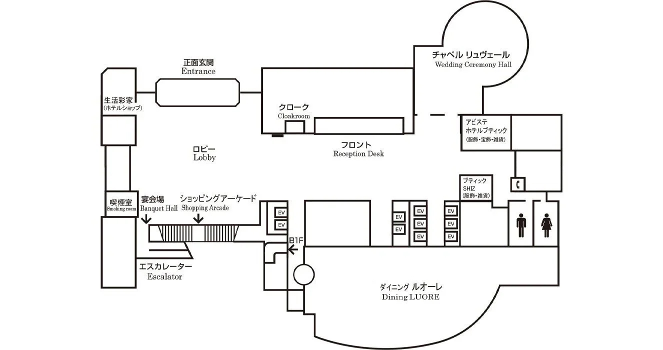 1階 フロアマップ