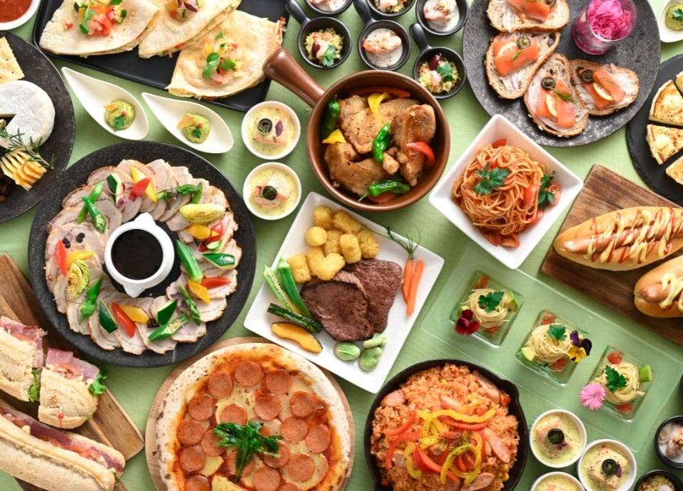 世界の味わいビュッフェ