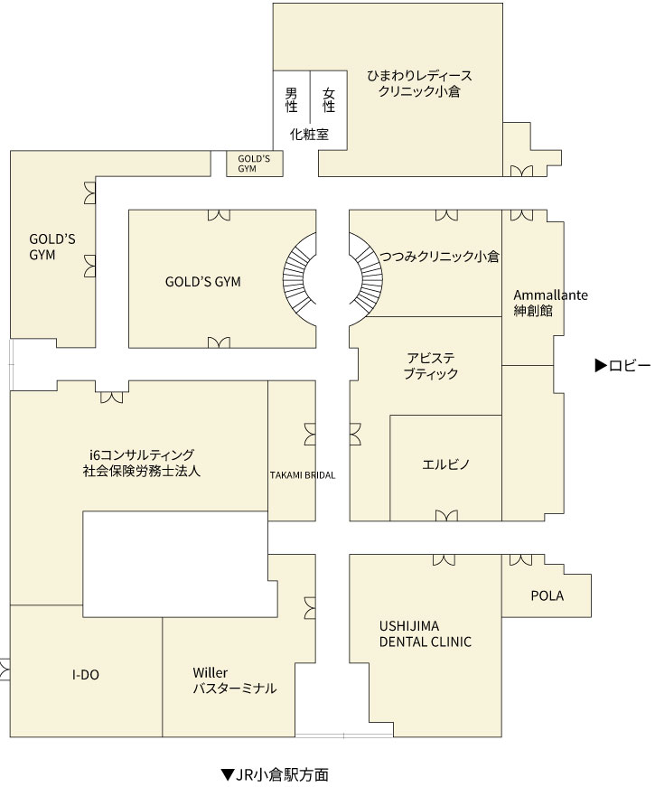 1階 ショッピングアーケード