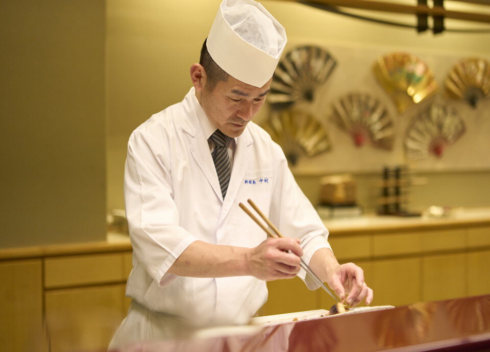 皿倉 料理長<br>中村 嘉英