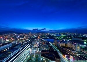 모든 객실은 14층 이상에 있습니다.