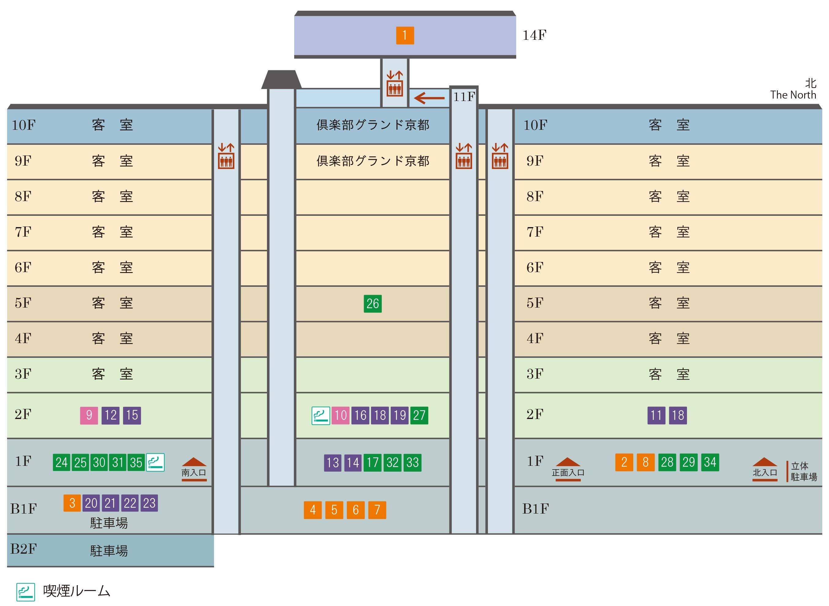 施設・フロアガイド