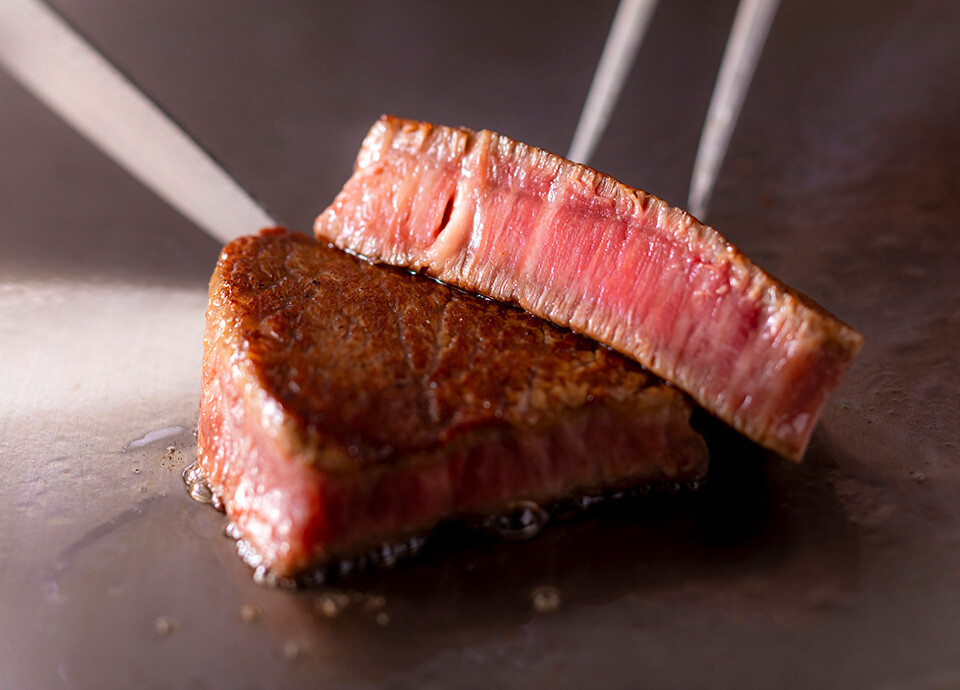 オマール海老・帆立貝と黒毛和牛ディナー