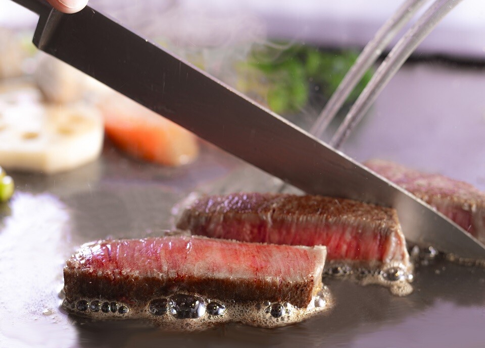 オマール海老・帆立貝と国産牛ランチ<br>［1ドリンク付］