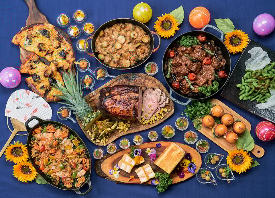 〈30日前までのご予約プラン〉KAZAの夏祭り「Summerファミリービュッフェ」を愉しもう！～2食付～(1部　17：30～) イメージ画像
