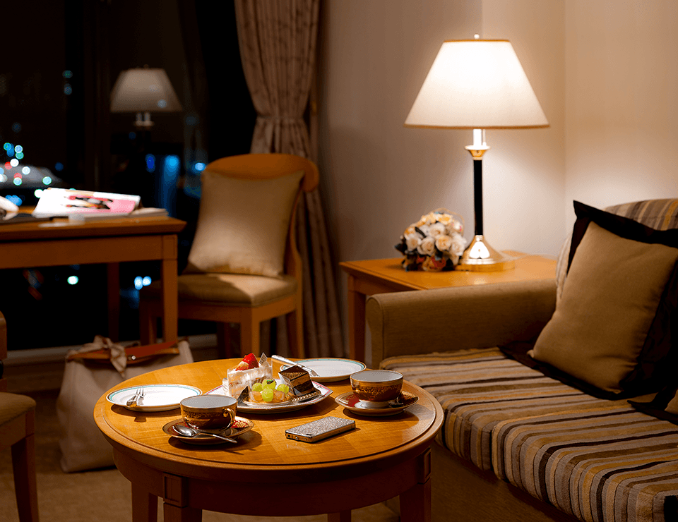 ホテル自慢の味を客室でも