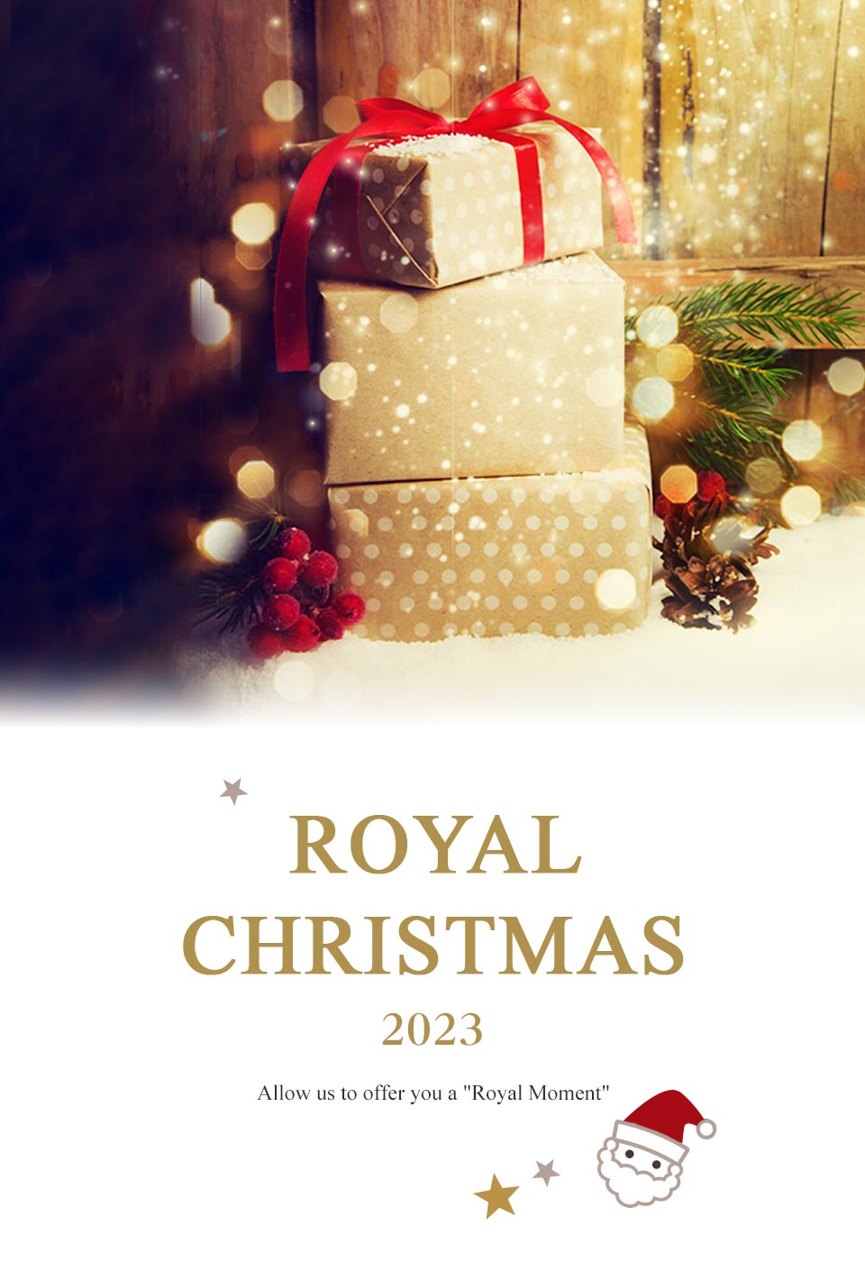 ROYAL CHIRISTMAS リーガロイヤルホテルからの特別なクリスマス