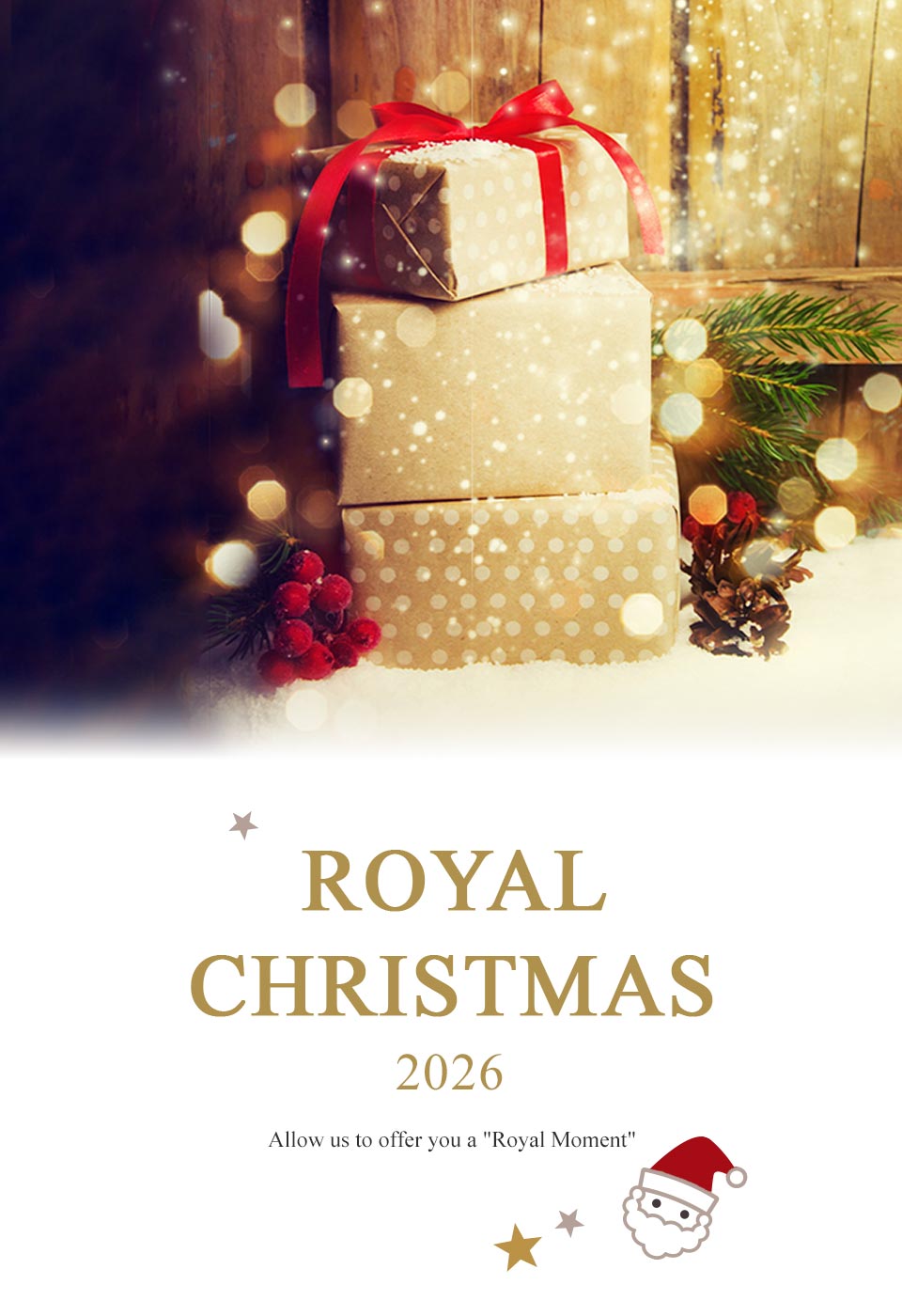 ROYAL CHIRISTMAS　リーガロイヤルホテルからの特別なクリスマス