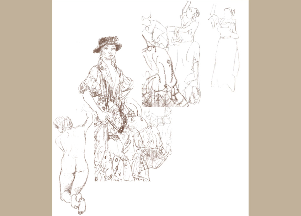 デッサンとクロッキー