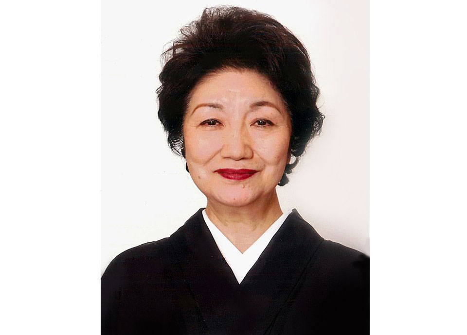 重要無形文化財｢長唄｣保持者NPO法人 三味線音楽普及の会理事長　吉住 小三代