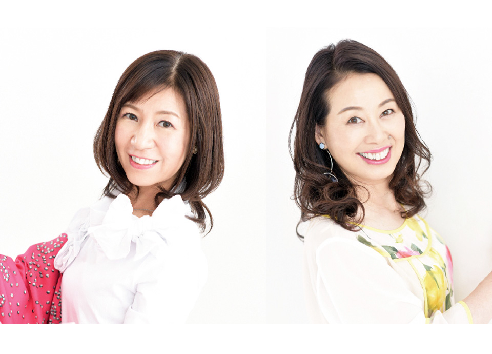 （社）国際カラープロフェッショナル協会 代表理事　二宮 恵理子 / （社）国際カラープロフェッショナル協会 認定講師　碓井 真希子