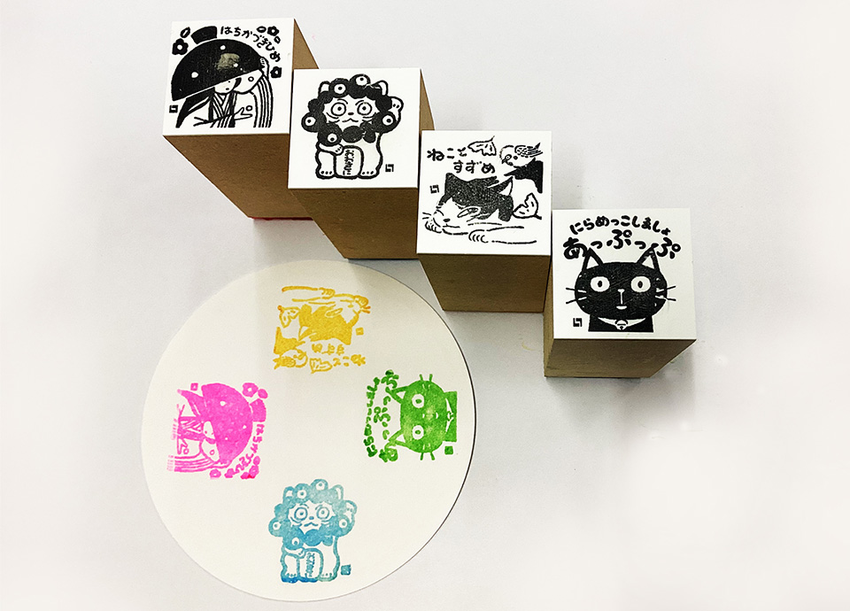 モザイク模様作品例