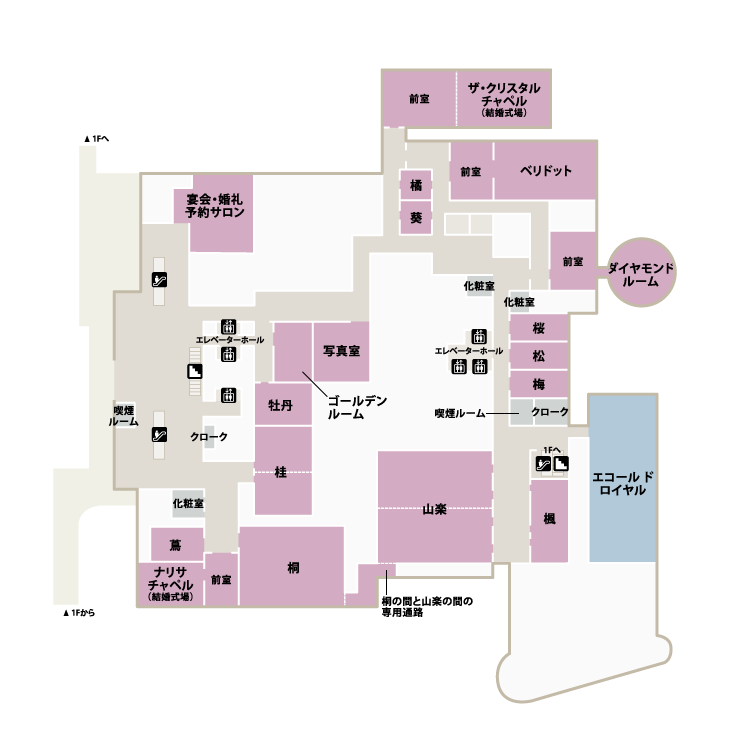 施設・フロアガイド 1階
