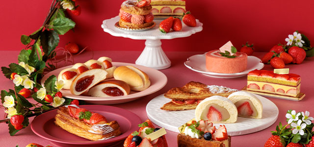 いちごとホテルの贅沢をみんなで楽しもう<br>Strawberry Fair