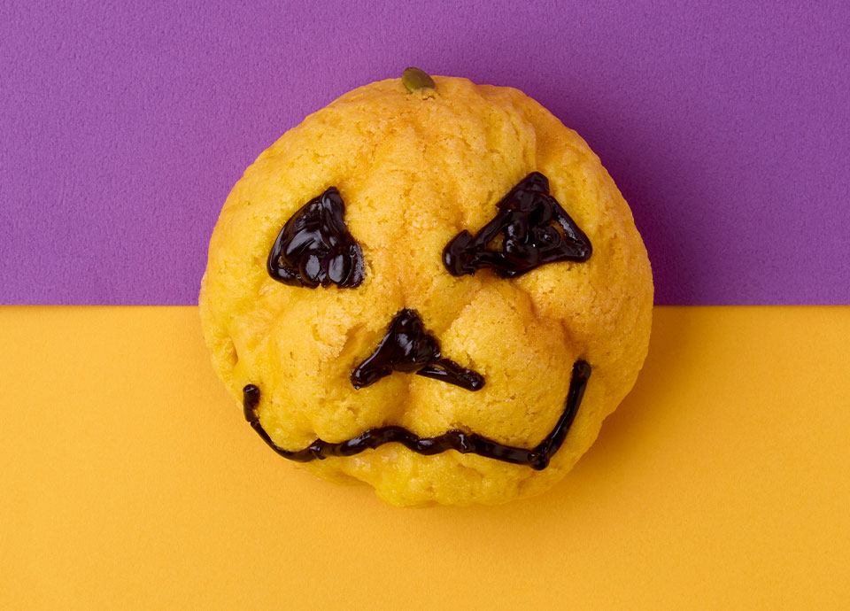 ハロウィンメロンパン