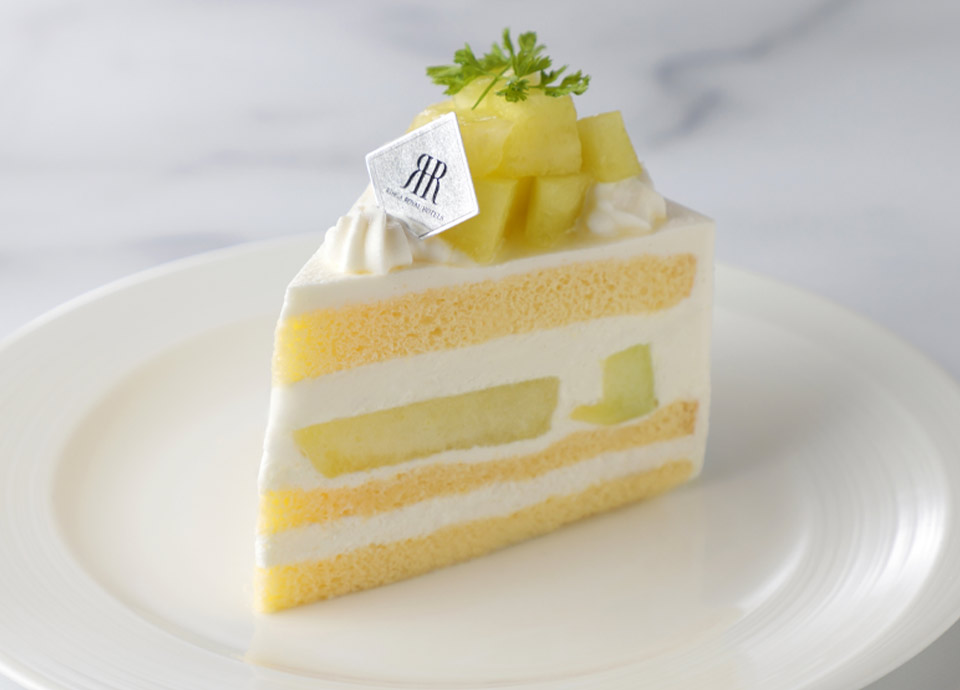 メロンのショートケーキ メロンのショートケーキ