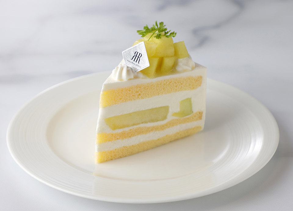 メロンショートケーキ