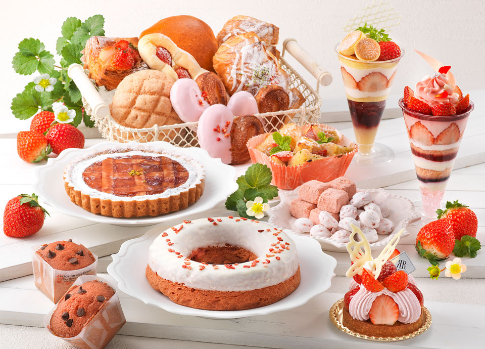 苺を使用した華やかなスイーツや<br class='pc_only'>パンが勢ぞろい！<br>「メリッサの苺フェア」