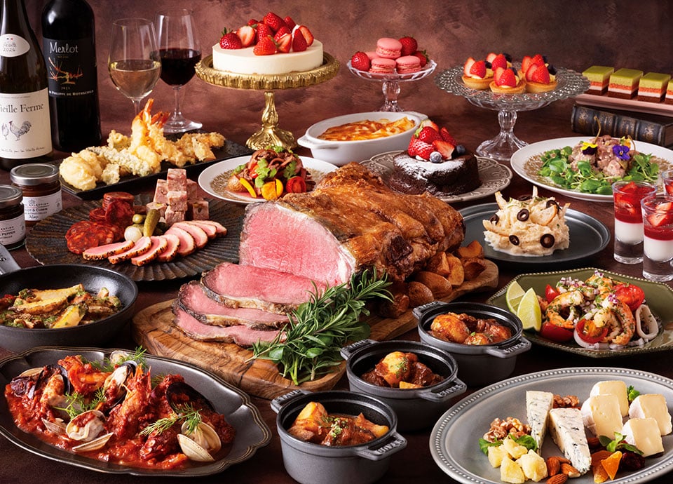 冬のごちそうディナービュッフェ｜レストラン＆バー｜リーガロイヤル