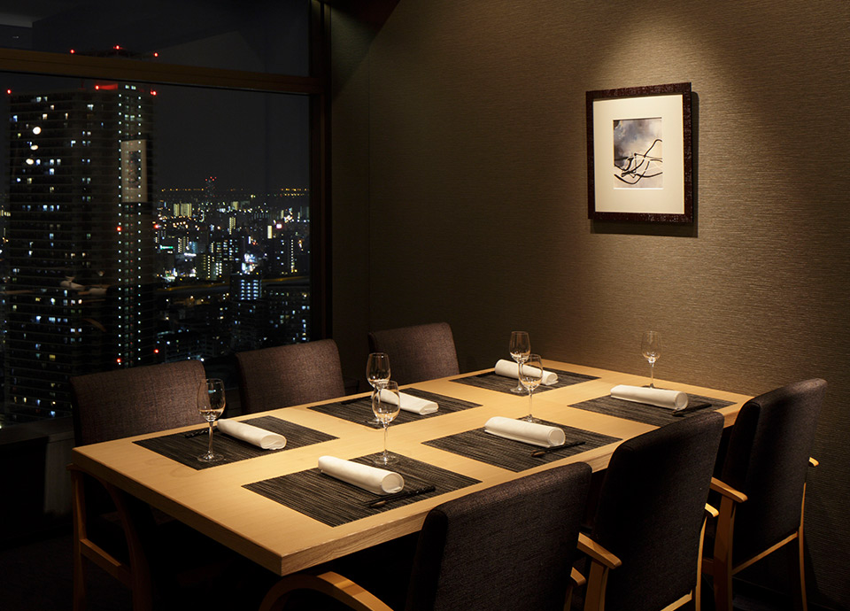個室 日本料理 なかのしま レストラン バー一覧 リーガロイヤルホテル 大阪