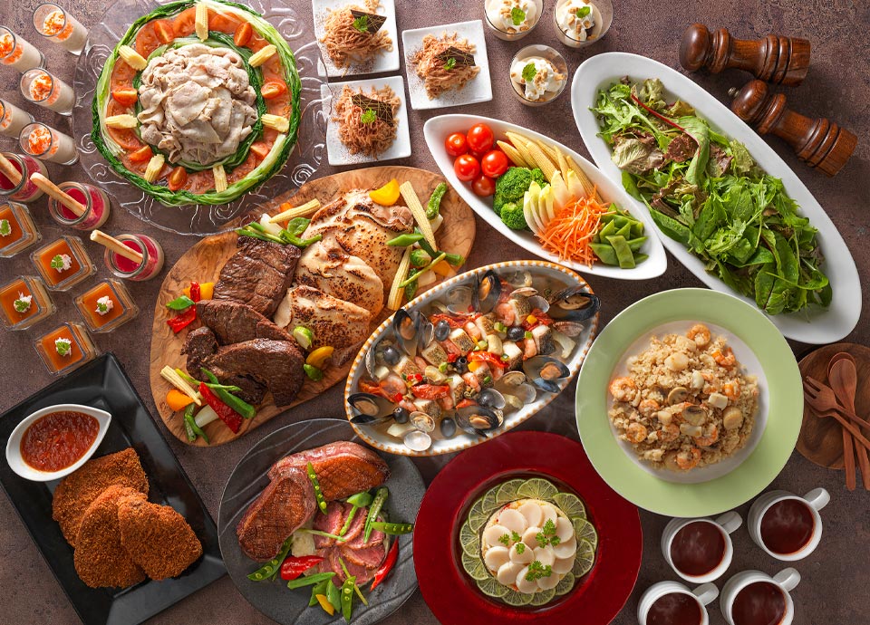 ランチ・ディナービュッフェのご案内