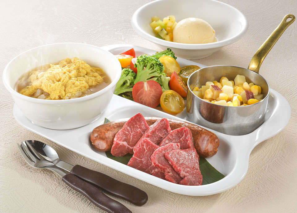 お肉モリモリお子様セット