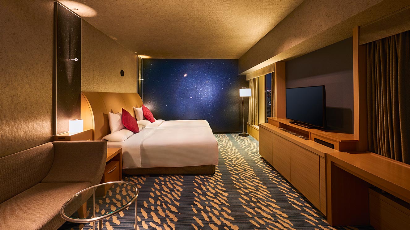 リーガロイヤルホテル（大阪）空フロア・テーマ宇宙　デラックスツイン サムネイル画像