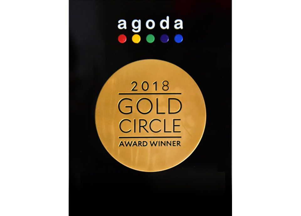 Agoda.com Gold Circle Awards受賞