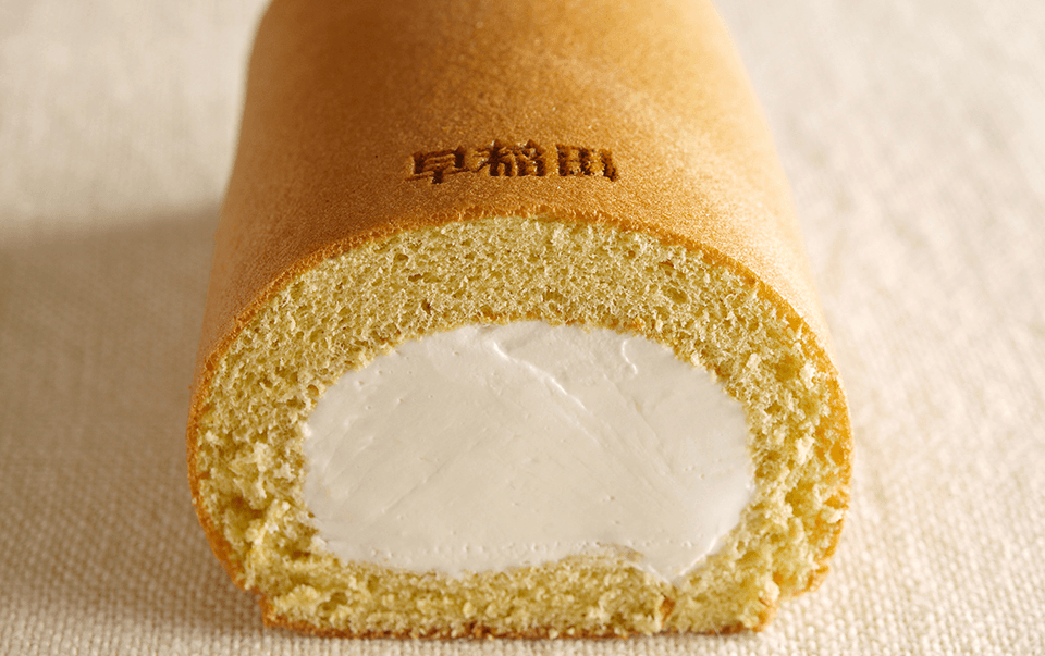 早稲田の杜のロールケーキ