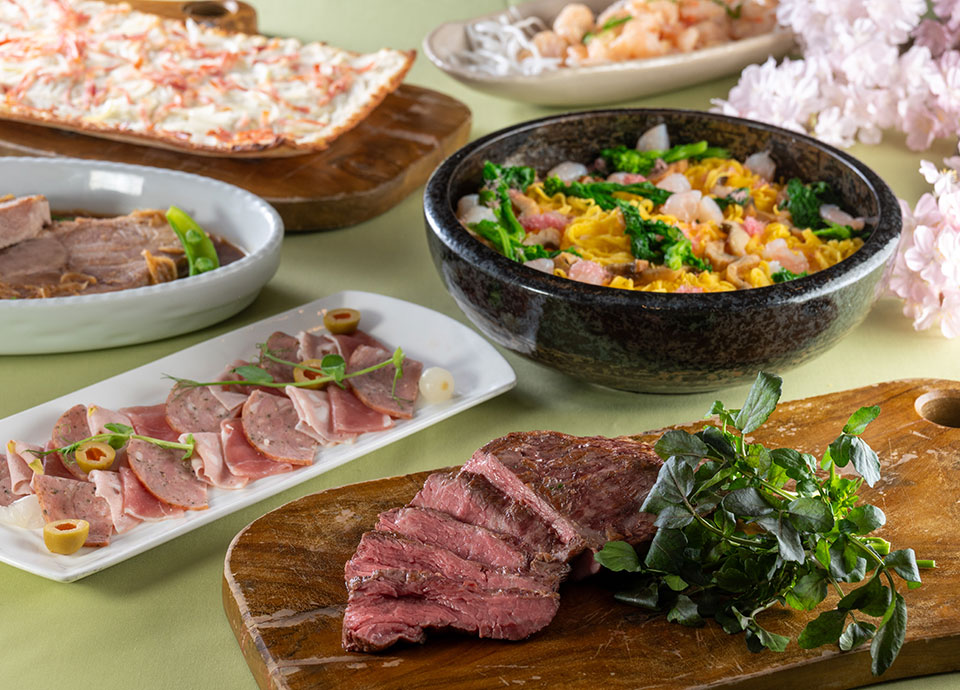 ［3・4月］<br class = 'sp_only'>お花見ビュッフェ <br>ディナー