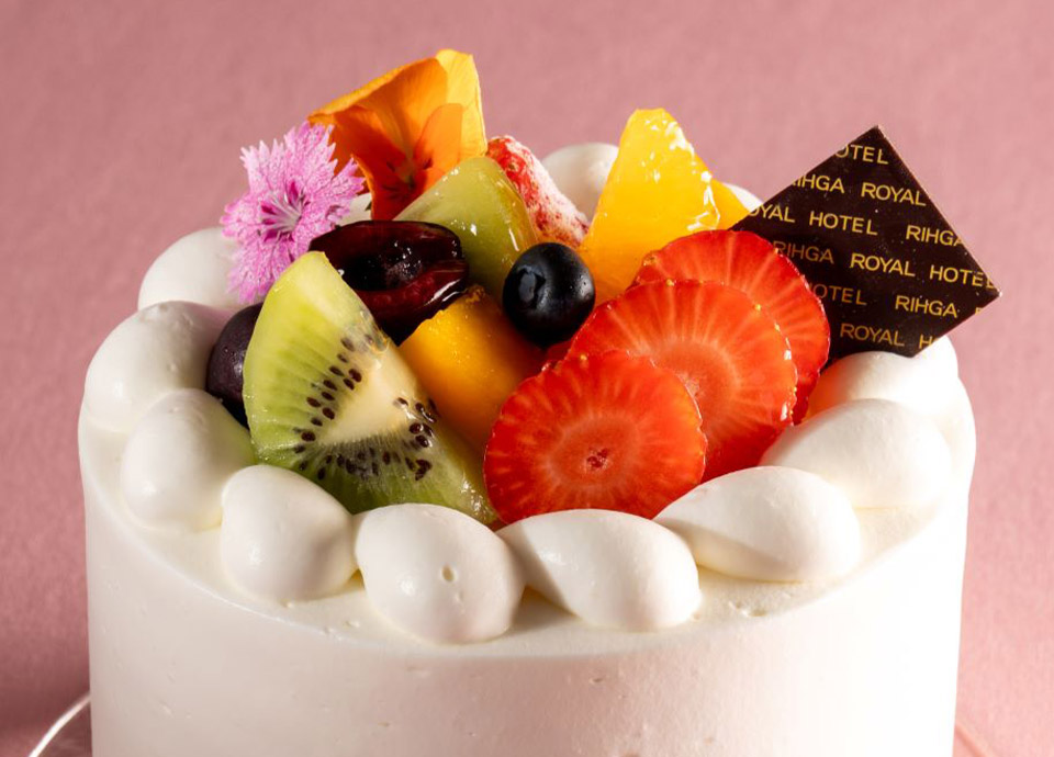 ホールケーキの写真