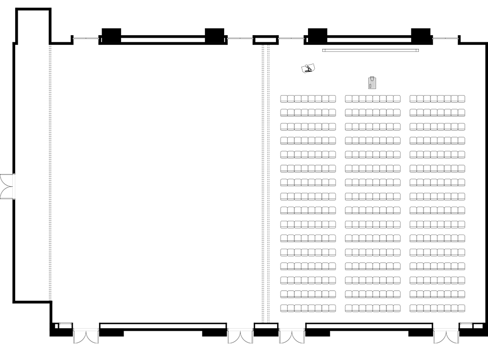 Ⅰ：シアター <br class='sp_only'>384席
