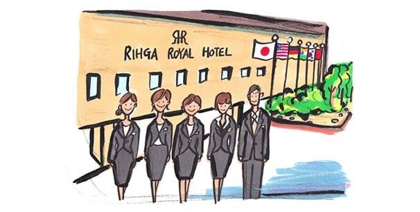 国内外の要人をサポートするリエゾン